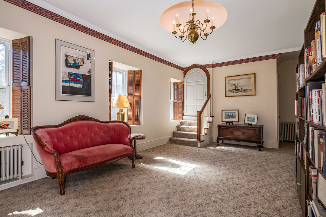 A Stone 19th Century Mill Transformed Into A Home By An Antiques Dealer Lists In Old Lyme Attic B