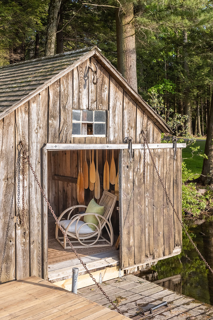 Boathouse Exterior Atwater Berkshires