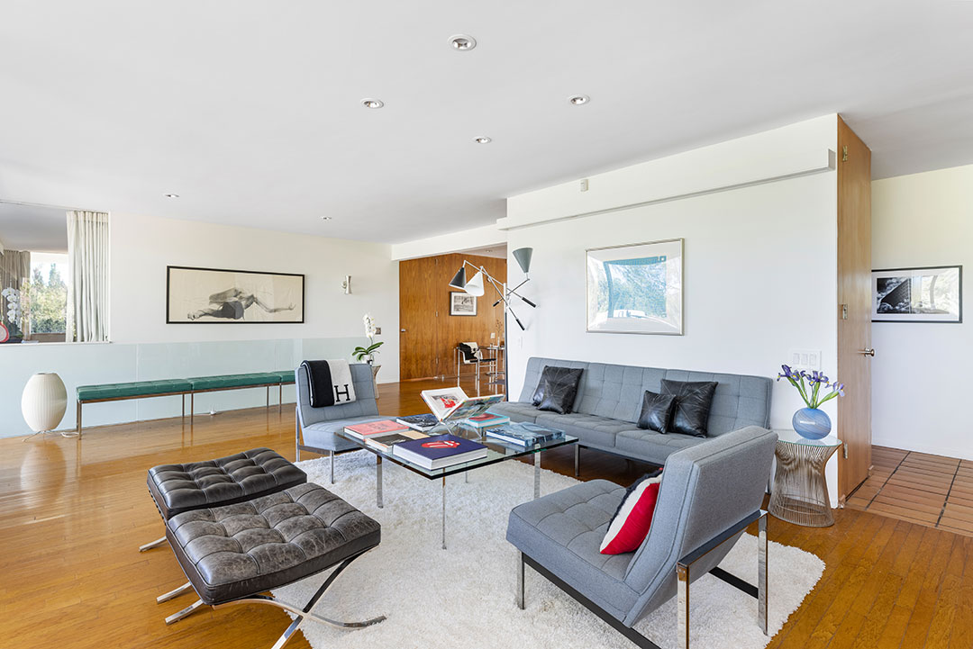 Living Room Richard Neutra Woodland Hills 4