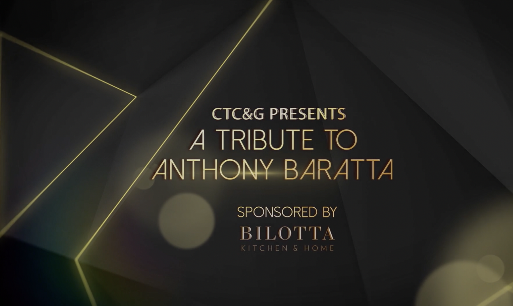CTC&G 2021 IDAs Tribute Video: Anthony Baratta