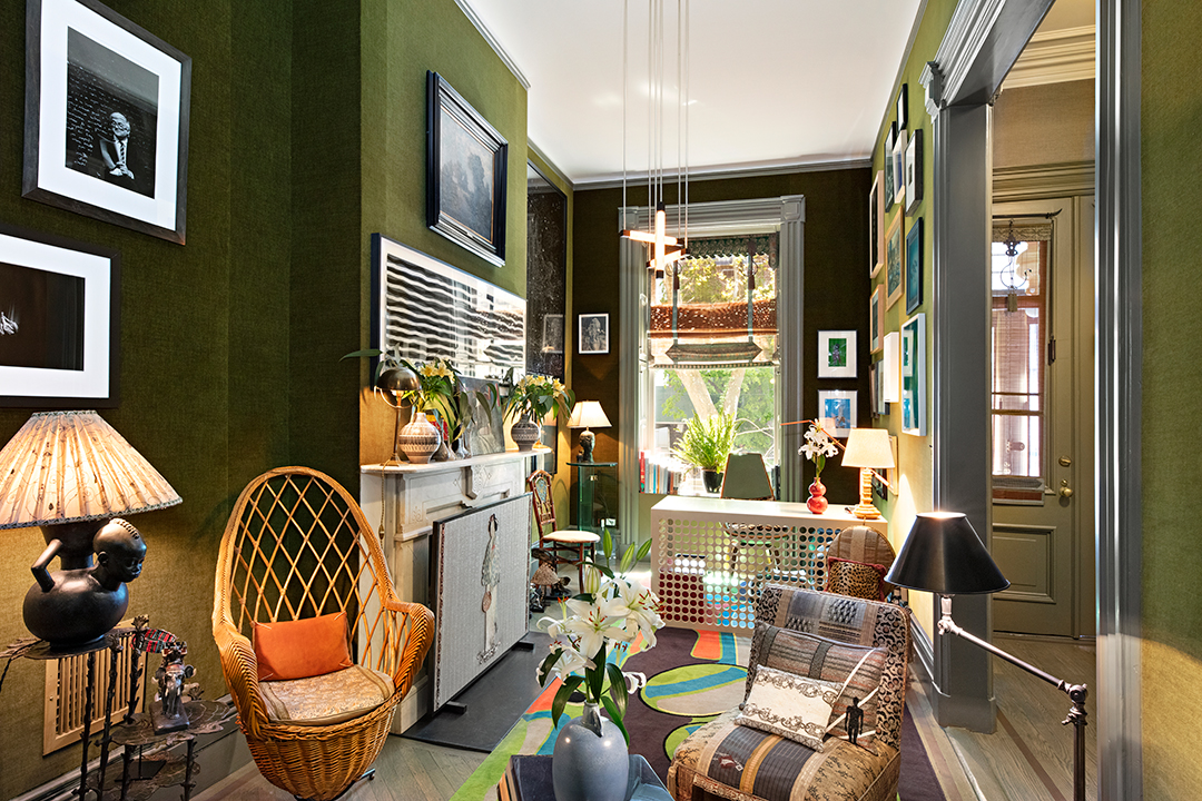 Interior Designer Muriel Brandolinis Eclectic And Unique Ues Townhouse Asks 9 5m L