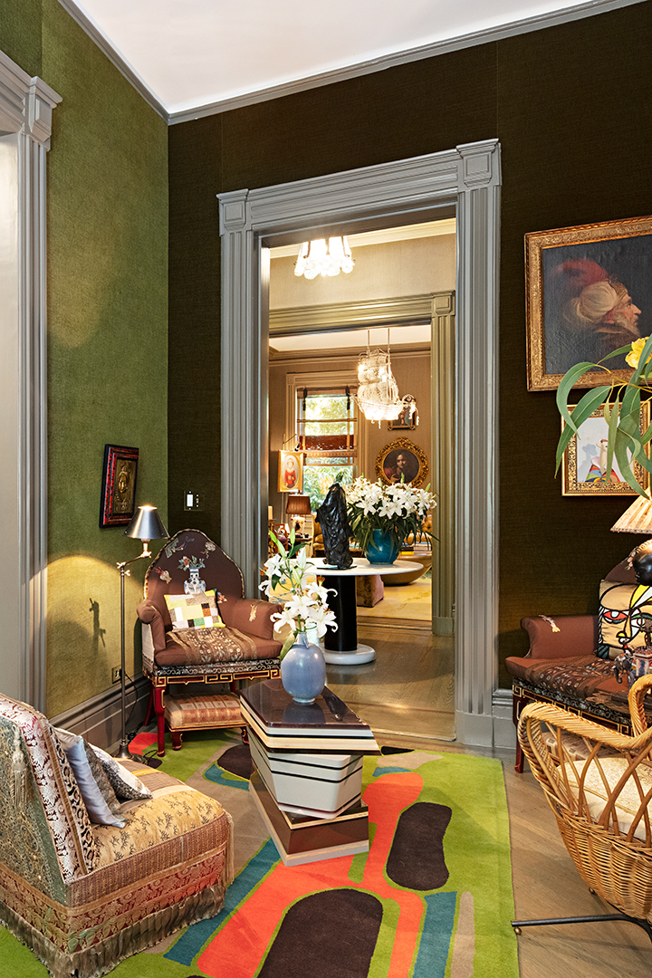 Interior Designer Muriel Brandolinis Eclectic And Unique Ues Townhouse Asks 9 5m A