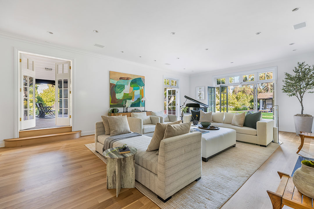 Producers Pacific Palisades Estate Living Room