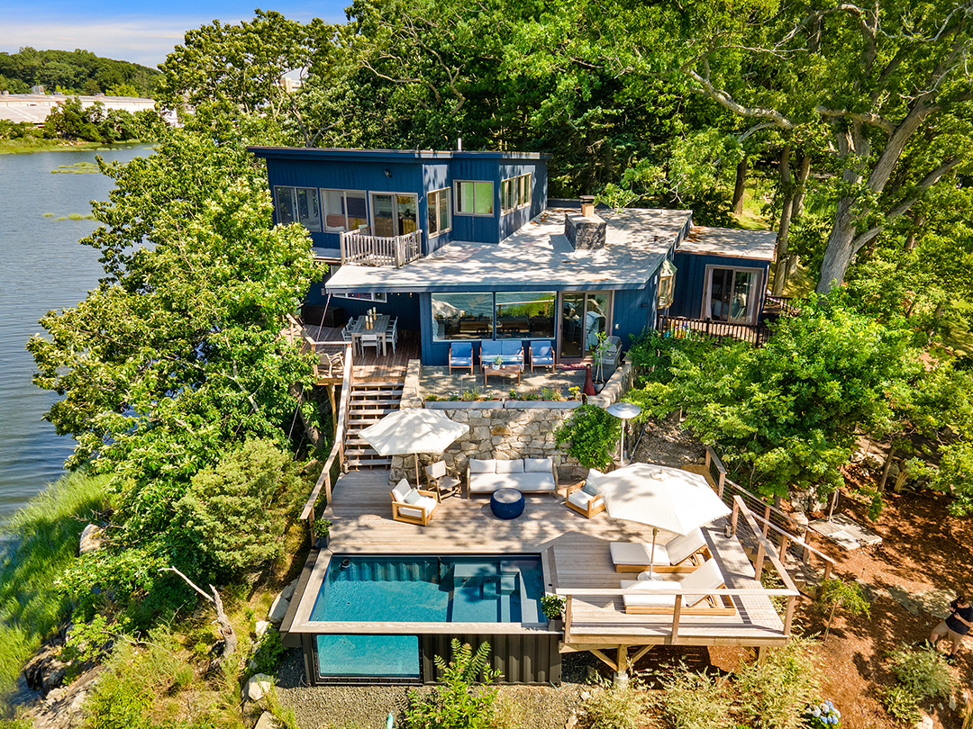 Cali Meets Connecticut At A Unique Waterfront Home In Norwalk Asking 2 8m U
