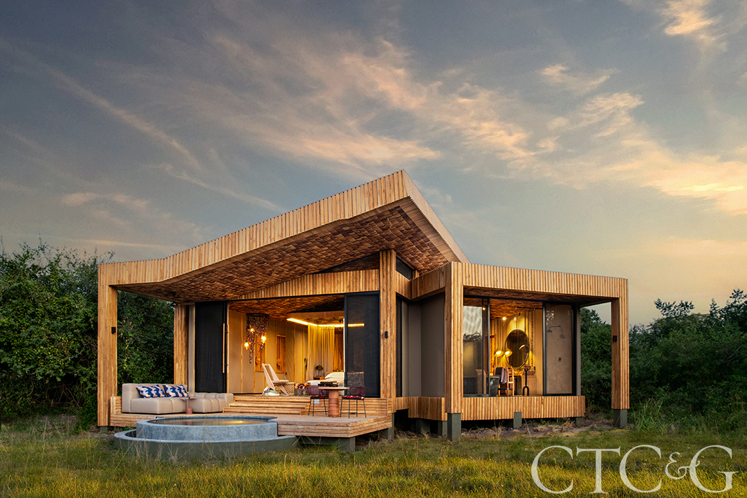 Tanzania Grumeti Serengeti River Lodge Room Suite Exterior 1