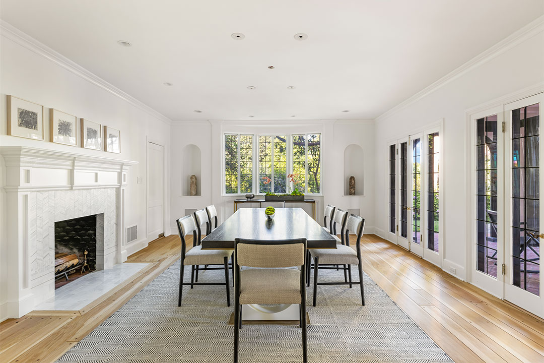Producers Pacific Palisades Estate Dining Room