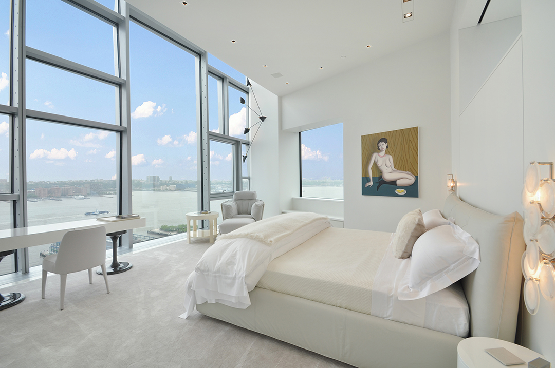 Hugh Jackman Drops 21 125m On An Ultra Modern Chelsea Penthouse Bedrooms