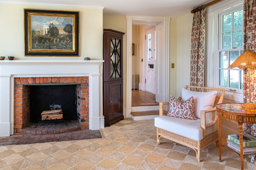 Snedens Landing Sunroom Fireplace