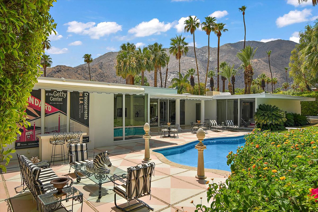Founder Of Spa Girl Cocktails Lists Palm Springs Estate Brimming With 60s Flair K