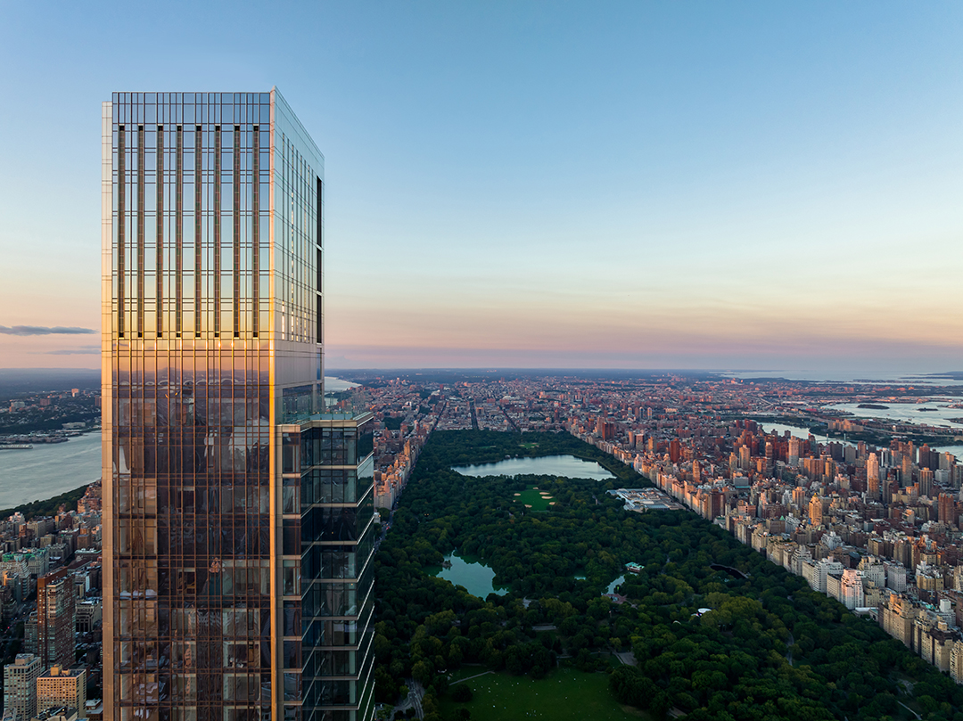 Billionaires Row Penthouse Hits The Market For 250m Becoming The Most Expensive Listing In The U S Cpt Ph Sunset Over Central Park Photo Credit Cody Boone Serhant Studios