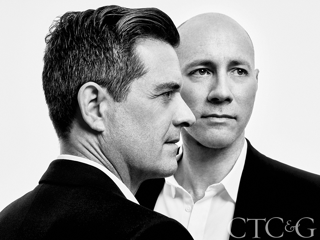 Left Scott Fellows Right Craig Bassam Credit Peter Hapak