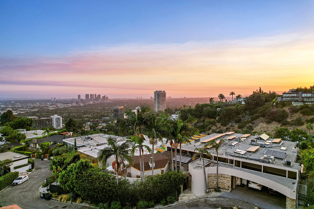 Hollywood Hills Sunset