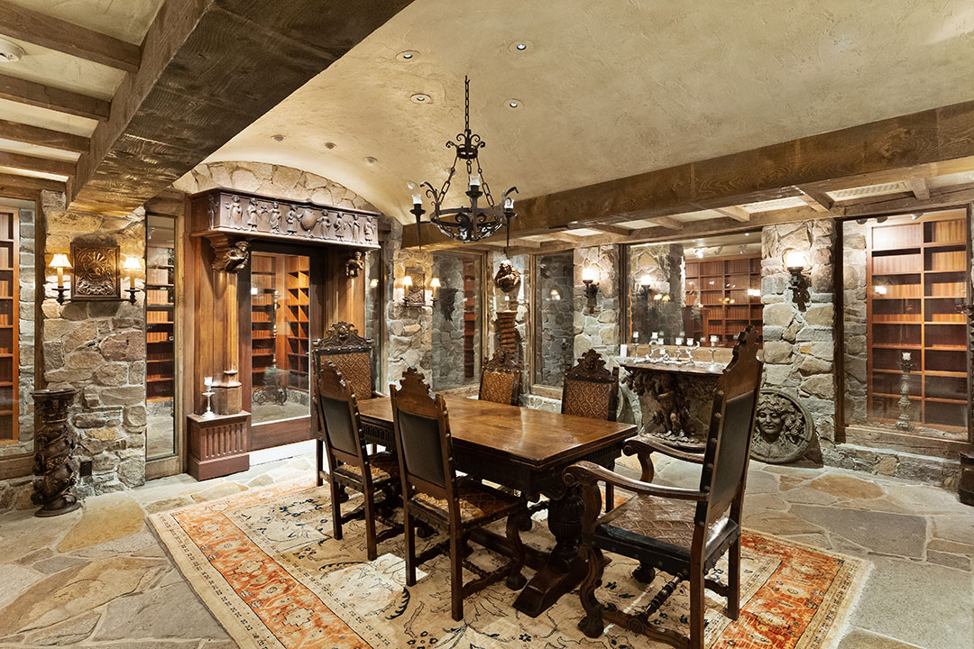 Yankee Estate Wine Cellar Table