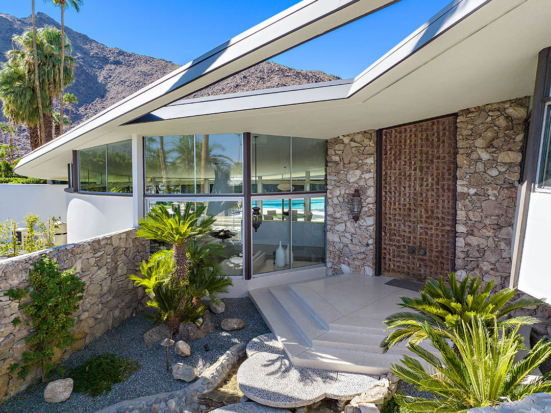Elvis Palm Springs Front Door