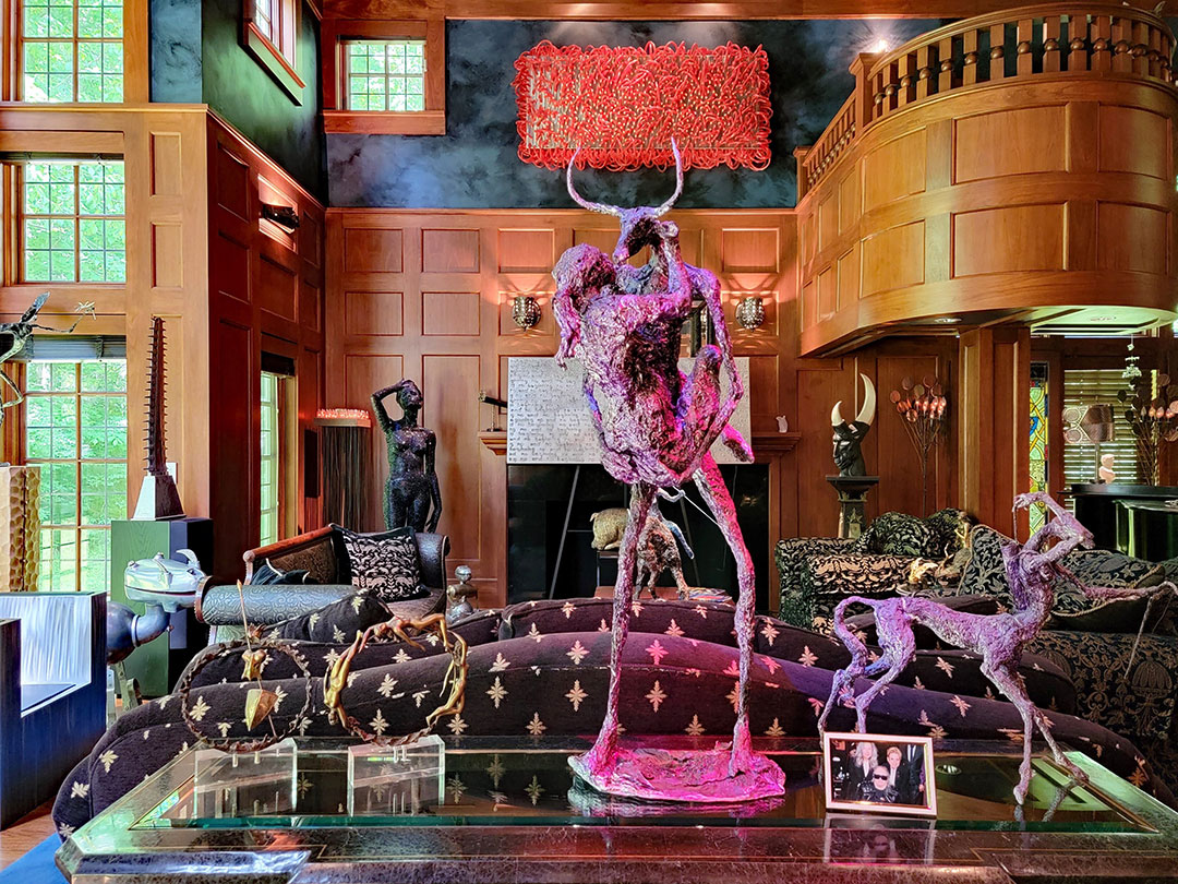 Ridgefirld Songwriter Studio Sculptures