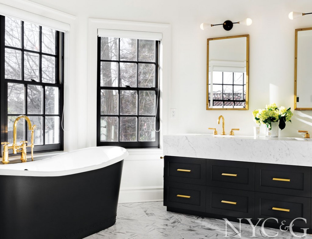Scarsdale Home Tour Designer Tamara Magel Master Bathroom 1024x785