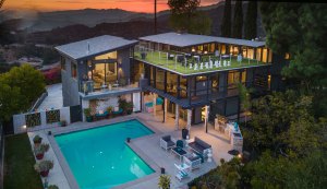 Pasadena Modern Aerial