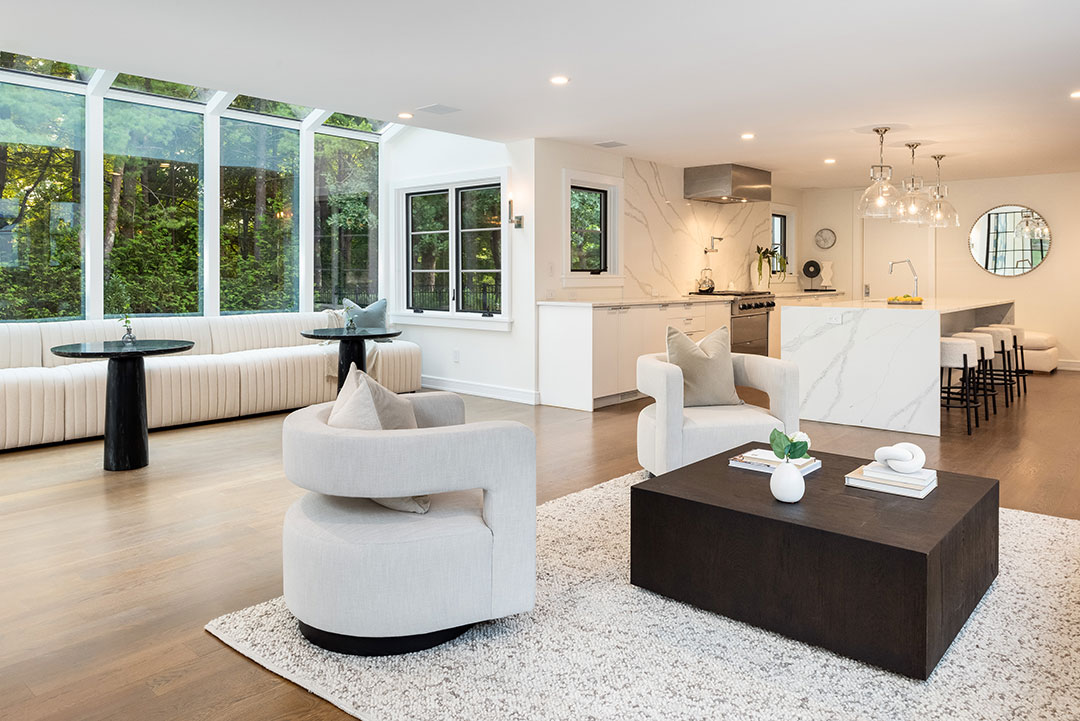 Greenwich Kitchen Family Sitting Areas