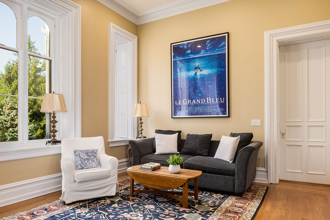 Westchester Historic Home Upstairs Sitting