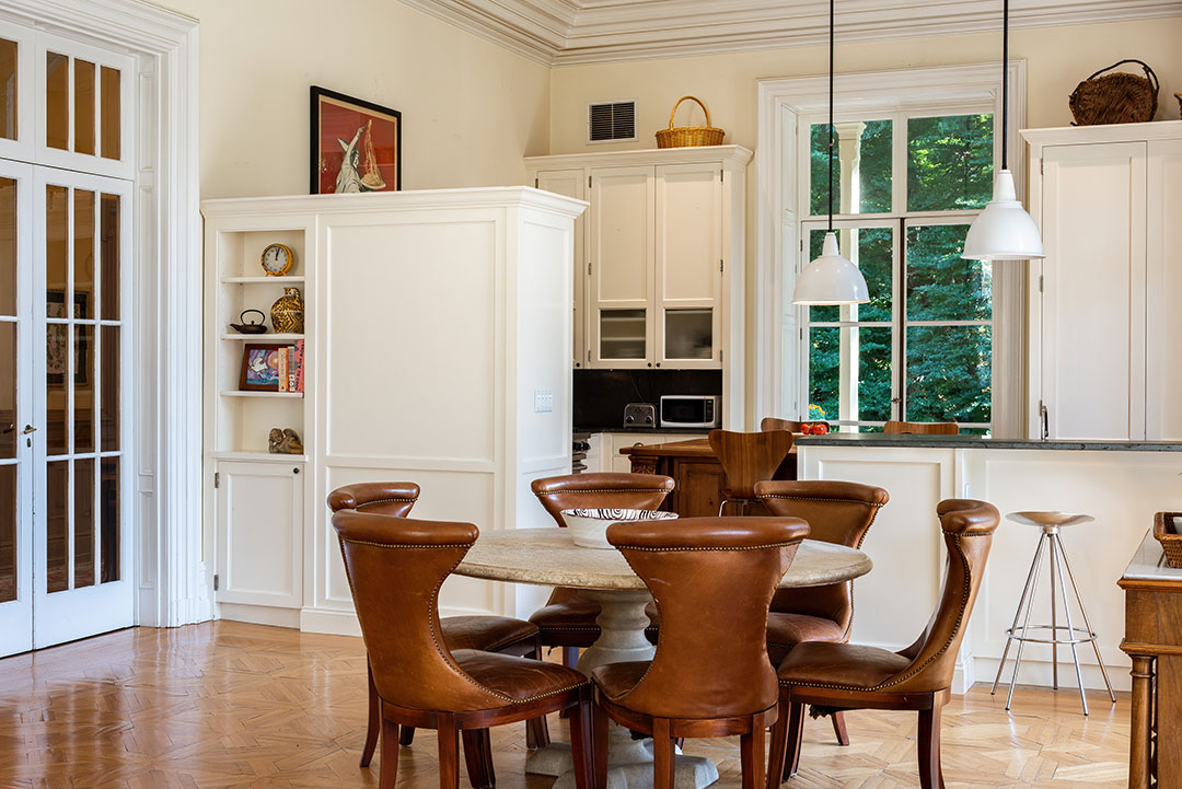 Westchester Historic Home Kitchen Breakfast Area