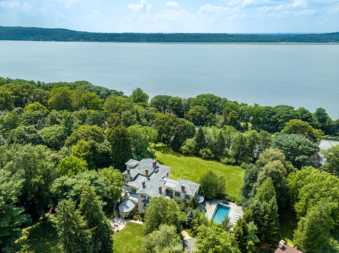 Westchester Historic Home Birds Eye