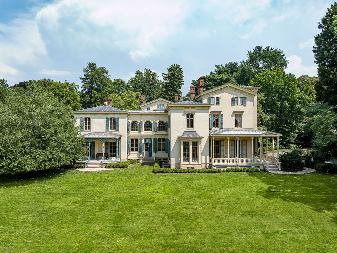 Westchester Historic Home Front Yard