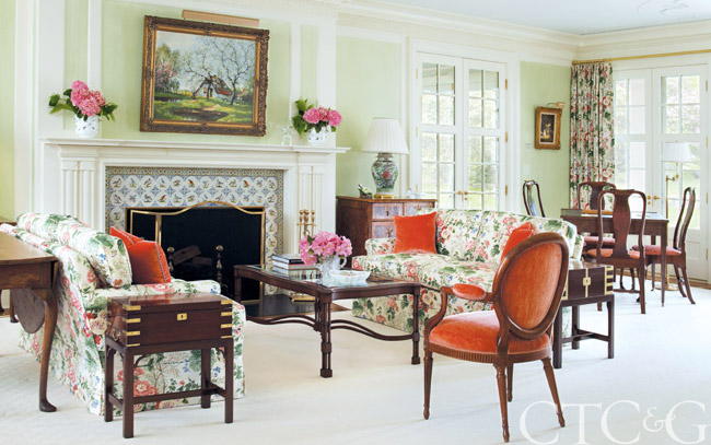19410 Connecticut House Tour Architect Mckee Patterson Sustainability Paul Stuart Rankin Living Room