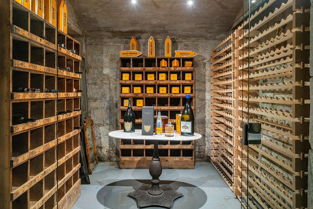 Westchester Historic Home Wine Cellar