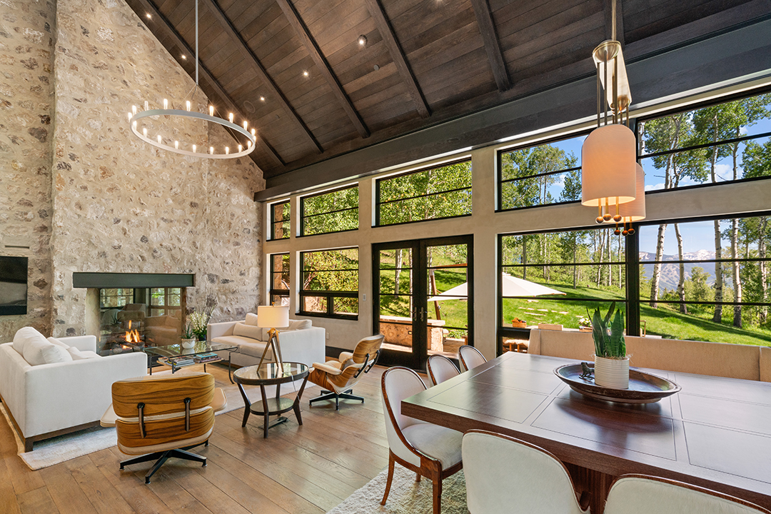 Winter Must Be Wonderful At This Dreamy Colorado Modern Asking 13 25m D