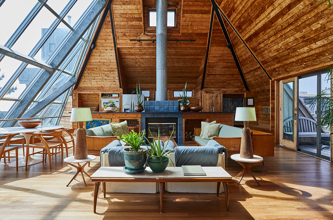 Fire Islands Famous Pyramid House With Cool Midcentury Vibes Is Available To Rent Or Buy E