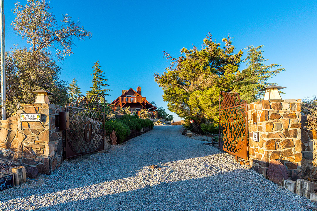 Front Gate Villa Maggio