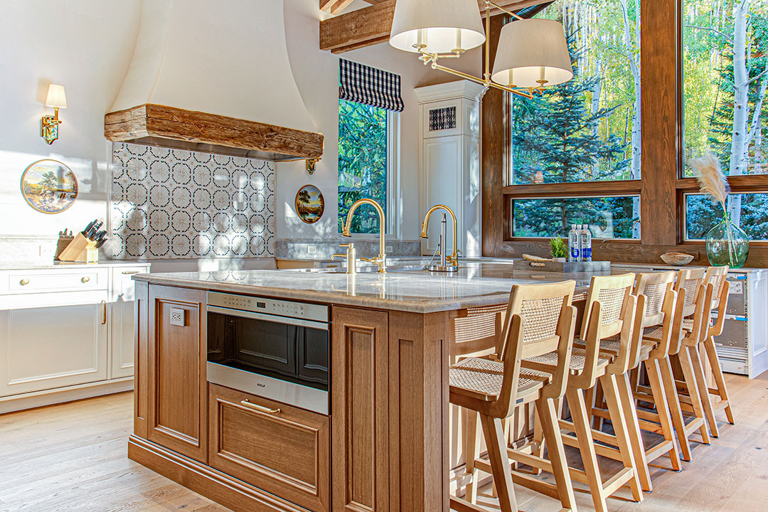 Vail Co Kitchen Island