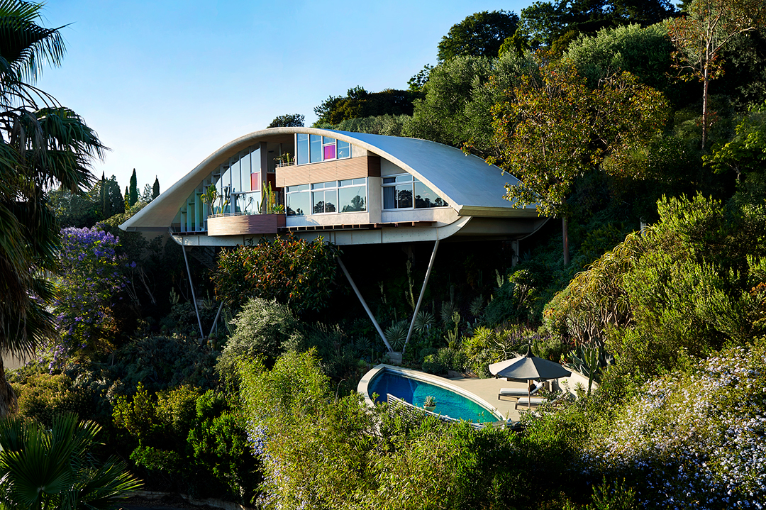 Las Distinctive And Iconic Garcia House Designed By John Lautner Lists For 16m Rd Garcia 2312 D Final Horiz Cover F6 Mr