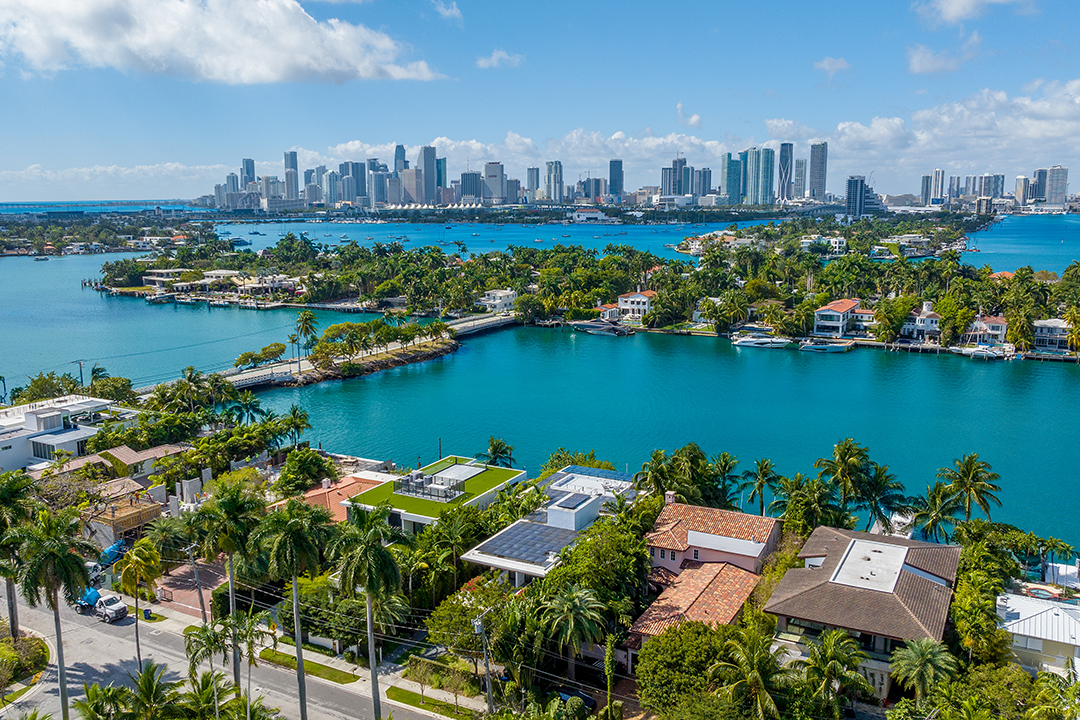 Honey Co Founder Ryan Hudson Lists A Sweet Swanky Waterfront Miami Beach Modern C