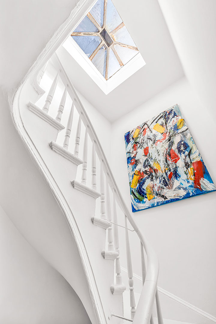 John Leonard Ues Townhouse Stairway 7