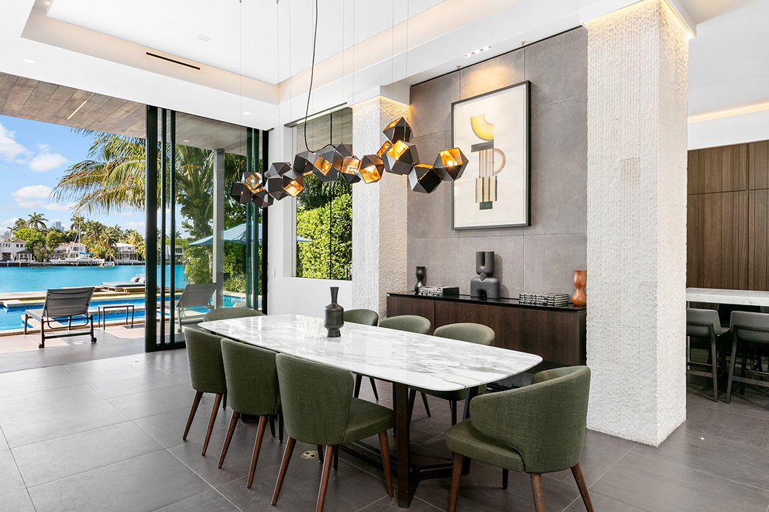 Honey Co Founder Ryan Hudson Lists A Sweet Swanky Waterfront Miami Beach Modern H