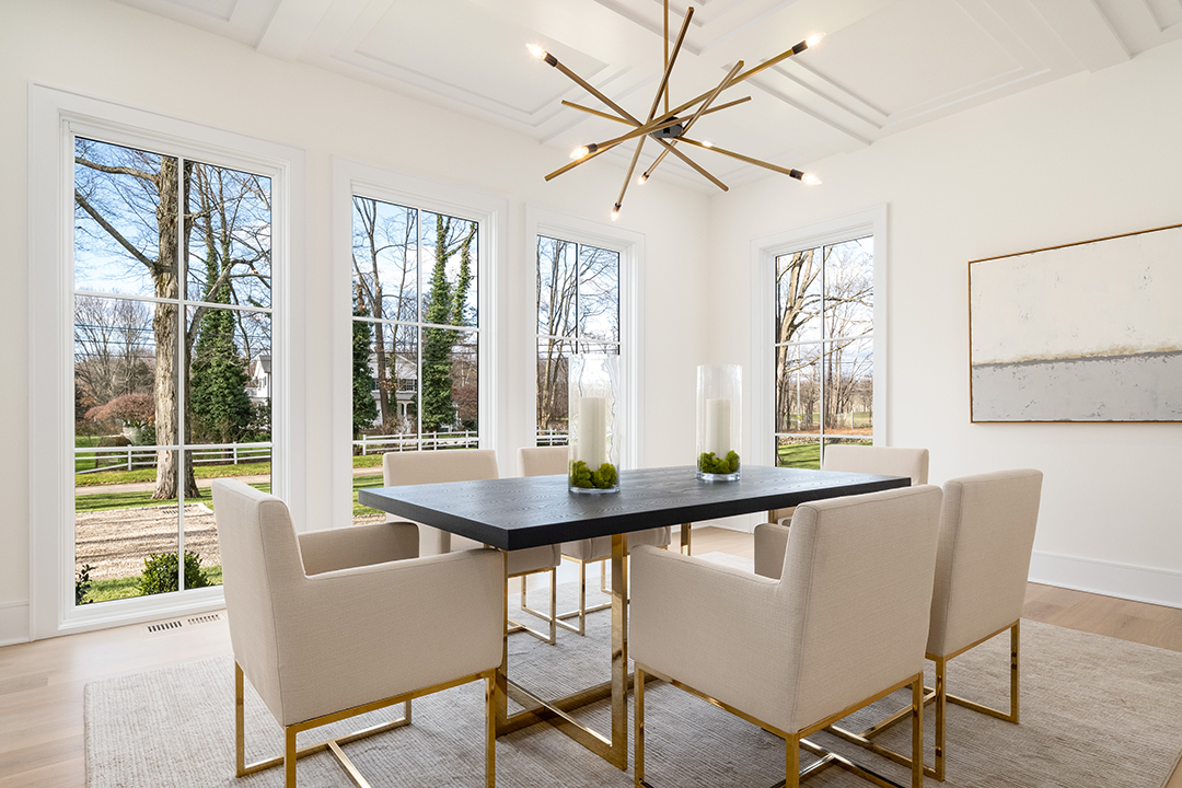 This 5m Darien New Construction Combines A Classic Exterior With Transitional Fresh Interiors 8