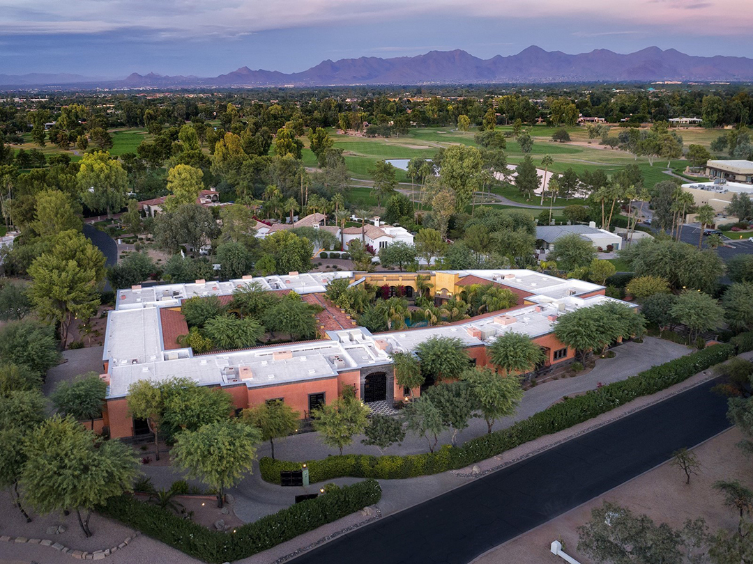 Nearly 18000 Square Foot Arizona Villa Originally Home To An Nfl Player Seeks 16m 094 Aerial View