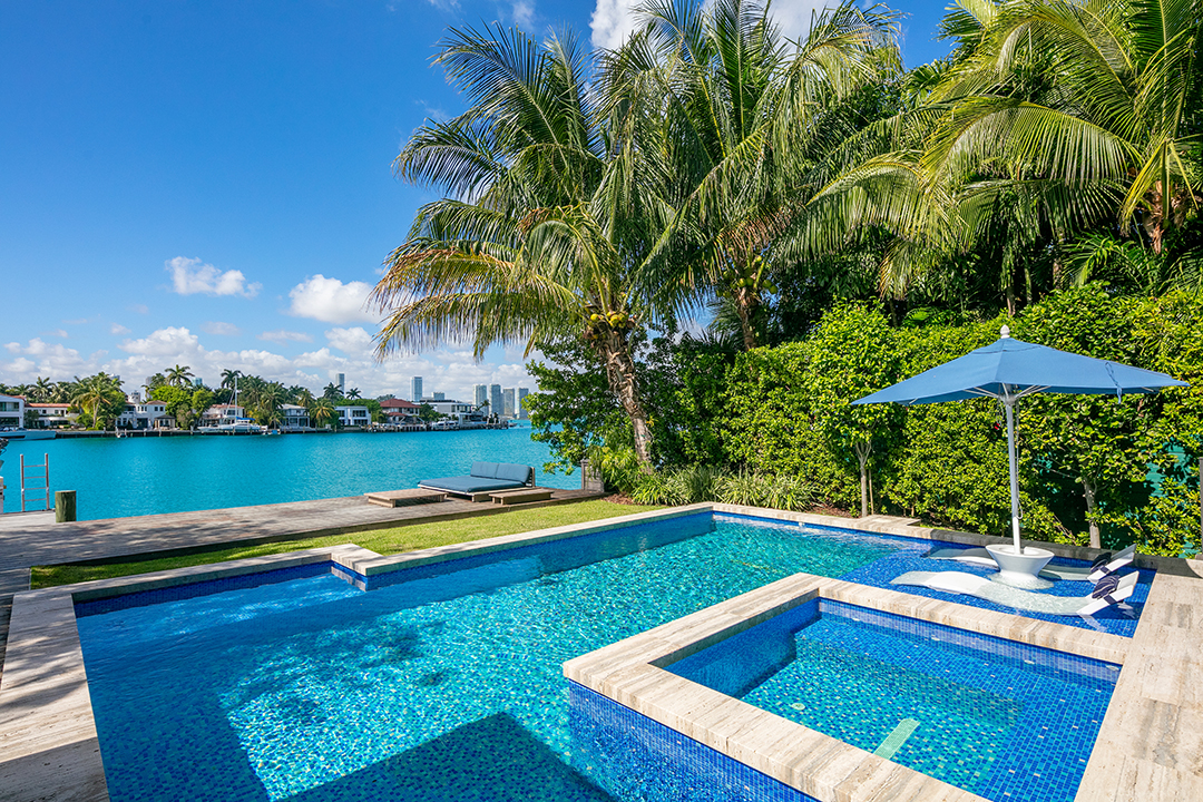 Honey Co Founder Ryan Hudson Lists A Sweet Swanky Waterfront Miami Beach Modern Y