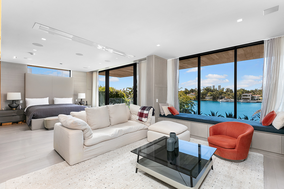 Honey Co Founder Ryan Hudson Lists A Sweet Swanky Waterfront Miami Beach Modern U