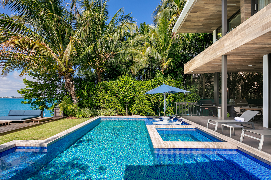 Honey Co Founder Ryan Hudson Lists A Sweet Swanky Waterfront Miami Beach Modern Zzzz