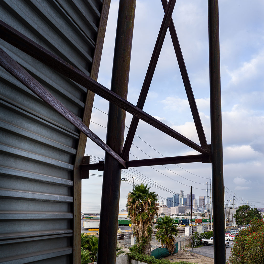 La Landmark Home Exterior Arch Details