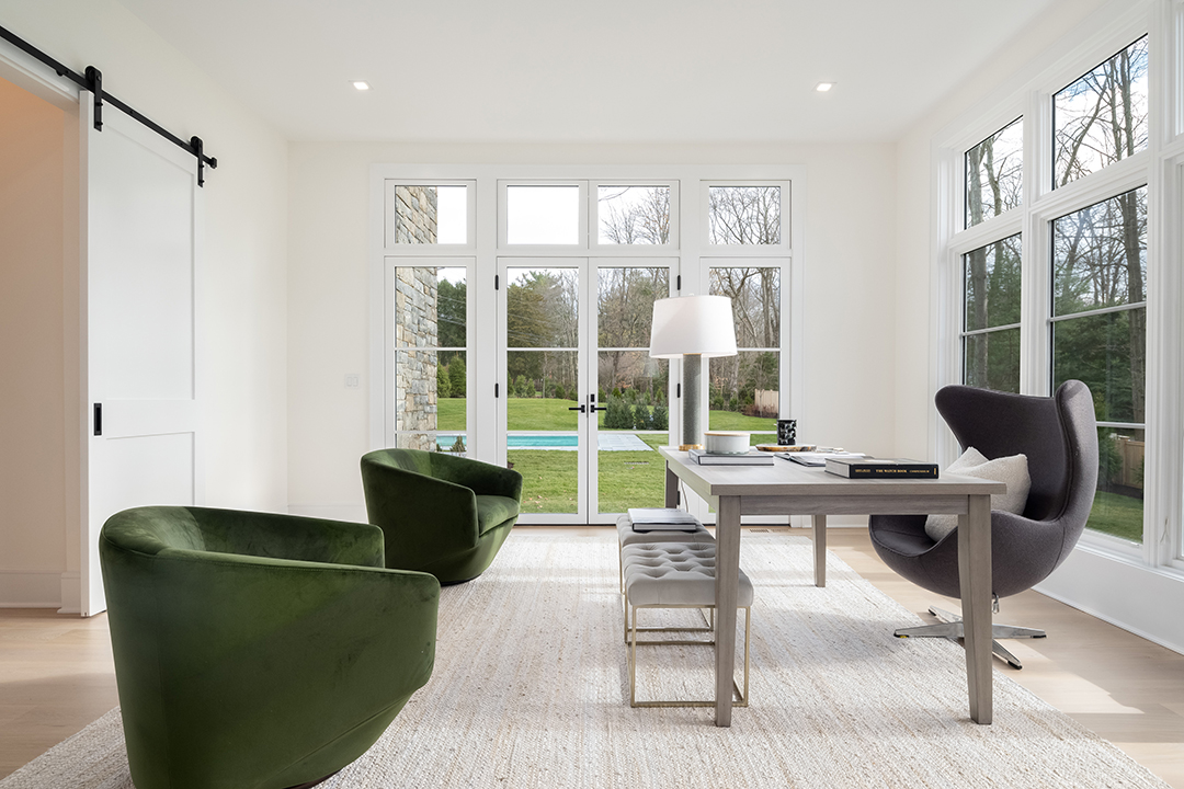 This 5m Darien New Construction Combines A Classic Exterior With Transitional Fresh Interiors 17