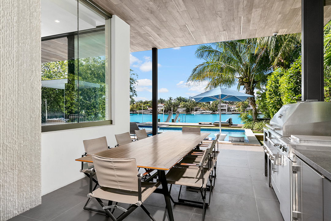 Honey Co Founder Ryan Hudson Lists A Sweet Swanky Waterfront Miami Beach Modern N