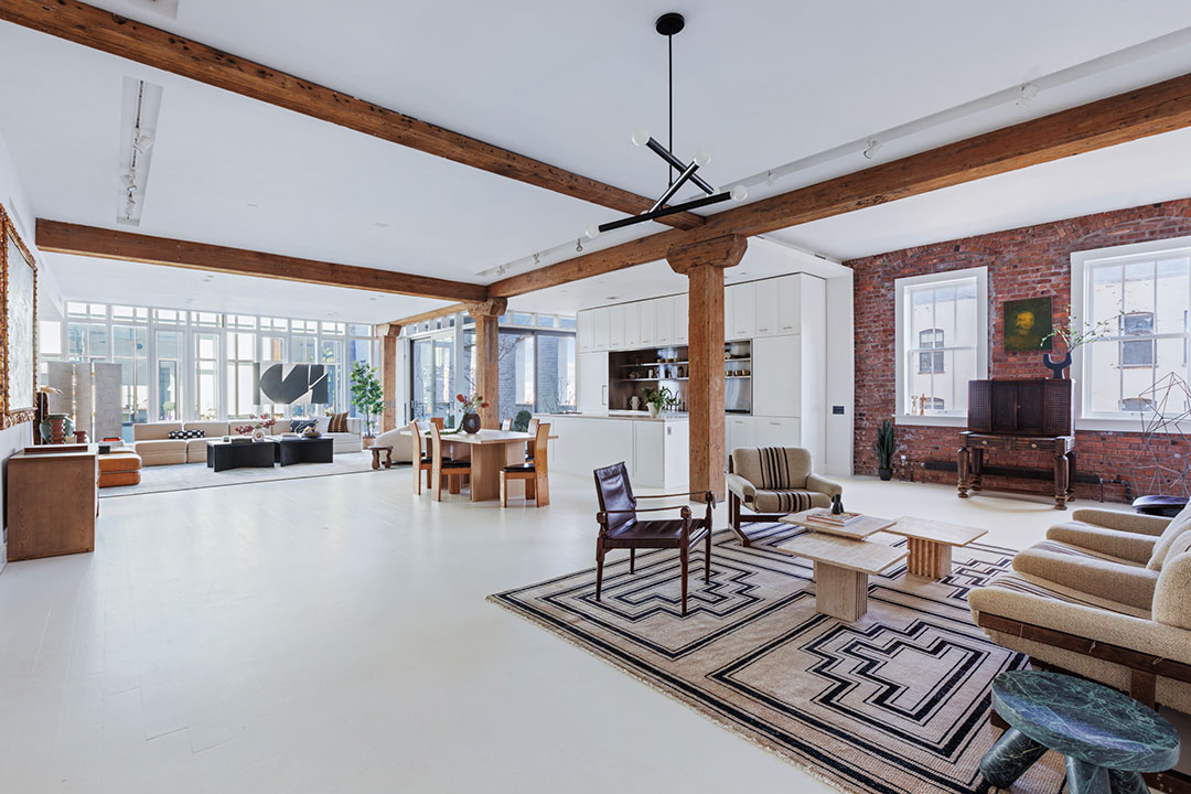 Dumbo Loft Living Space Wide
