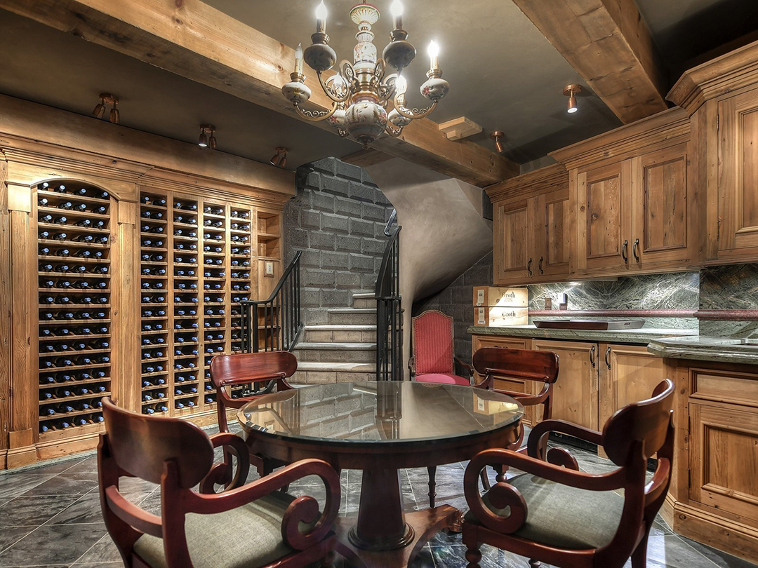 Nearly 18000 Square Foot Arizona Villa Originally Home To An Nfl Player Seeks 16m 018 Wine Cellar