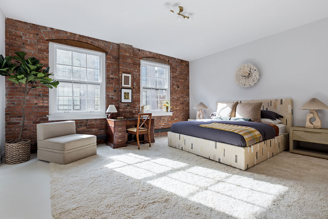Dumbo Loft Primary Bedroom