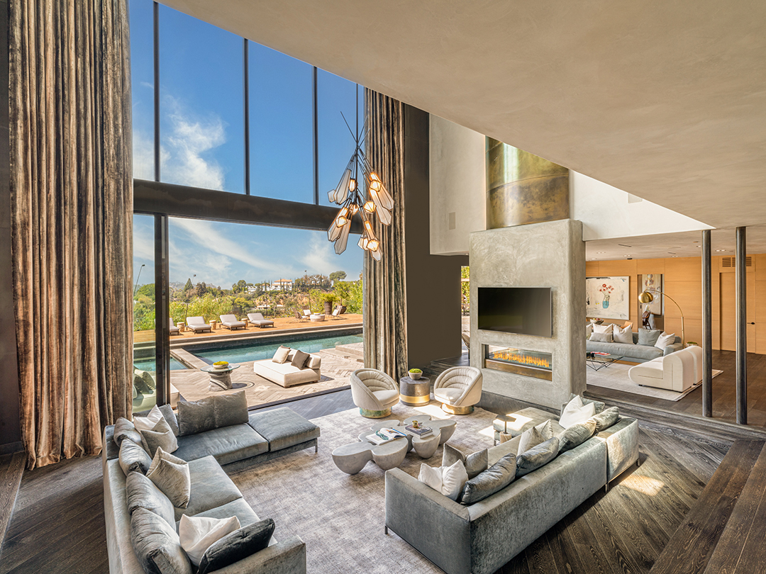Tour Rihannas Former Beverly Hills Mansion Currently Listed For 16 5m C