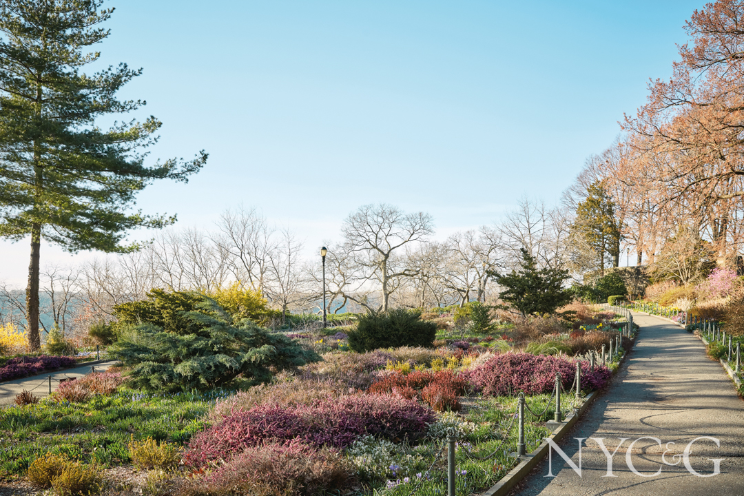 P71 The Heather Garden At Fort Tryon Park New York Green By Ngoc Minh Ngo