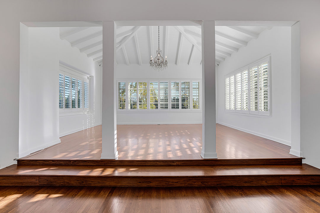The Beatles Bel Air Rental Open Living Space